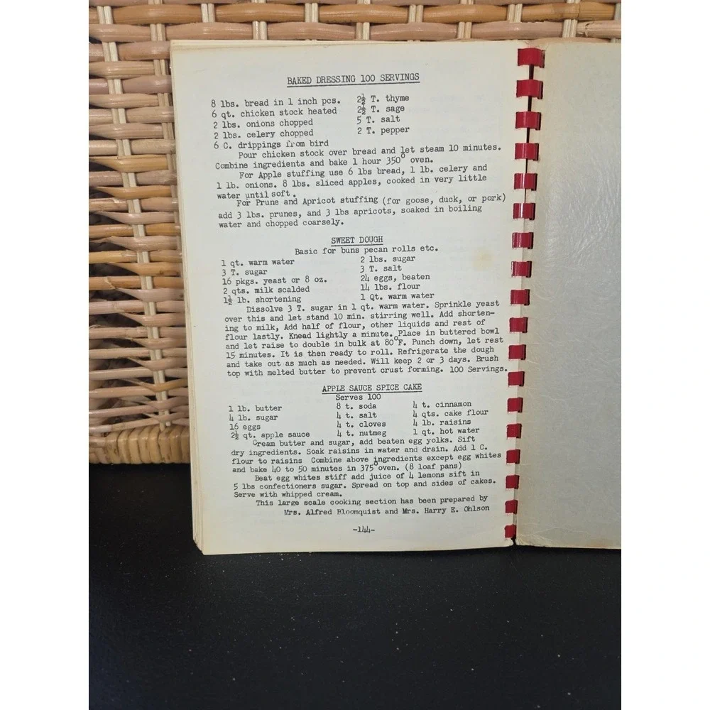 First Mission Covenant Church Cookbook Rockford, Illinois‎ 1959 Mary And Martha